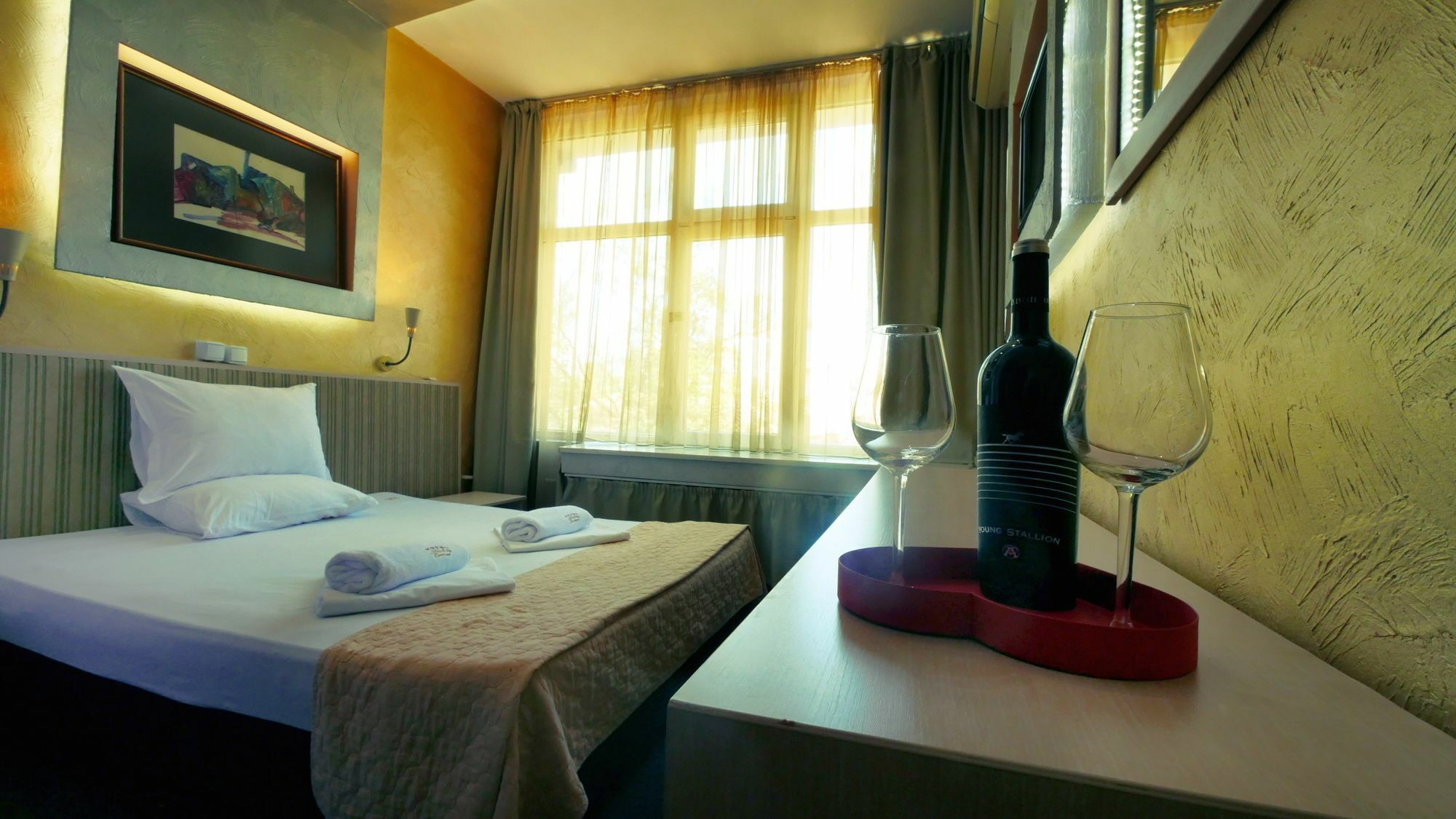 Hotel Alabin Central Sofia Exteriör bild